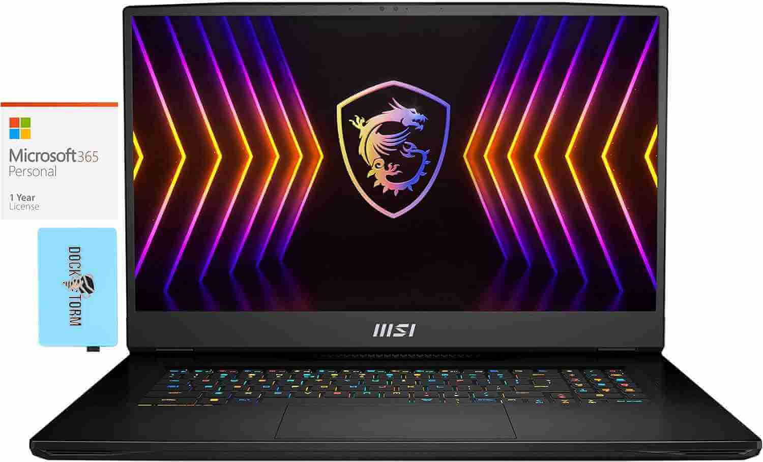 MSI Titan GT77 12UGS Gaming & Entertainment Laptop
