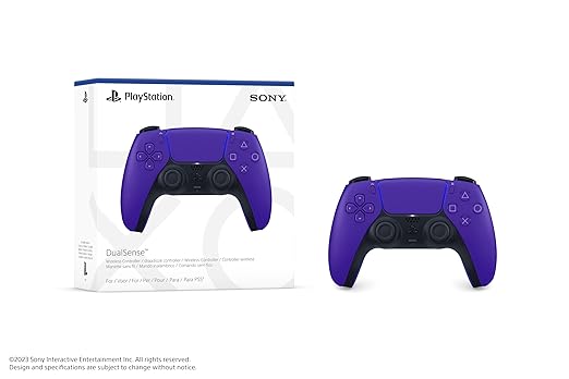 Sony PlayStation 5 DualSense Wireless Controller ? Galactic Purple (Renewed)